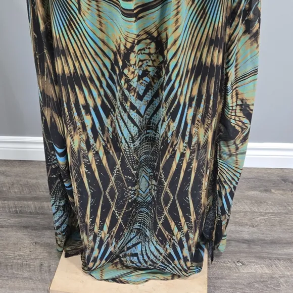 🐢 City Chic Size XL Super Palm Maxi Dress XL Great Condition- Like New
