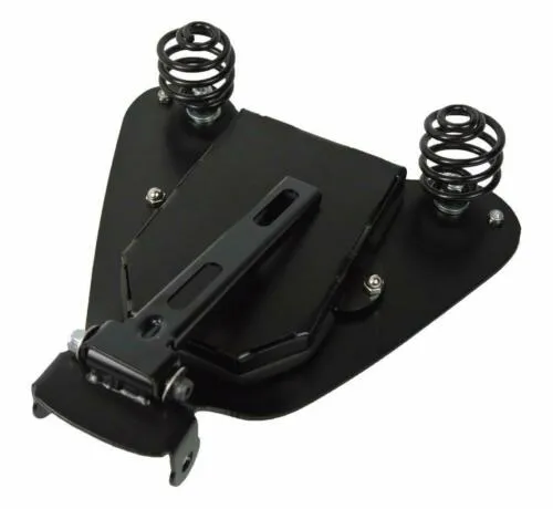 07-09 Sportster Harley Spring Seat Pad Mounting Kit Nat Brown Black Oak Leaf bc