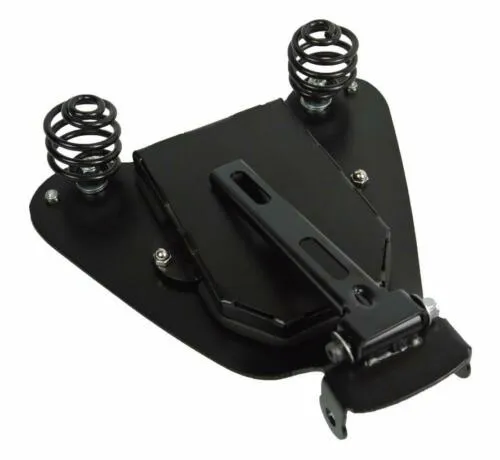 07-09 Sportster Harley Spring Seat Pad Mounting Kit Nat Brown Black Oak Leaf bc