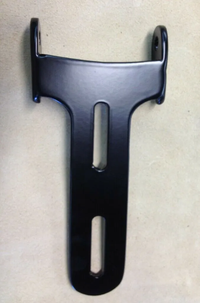 2010-2022 Harley Sportster Seat Black Leather 10x14" Long Nose No Spring Kit
