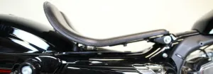2010-2022 Sportster Harley Seat No Spring Kit Black 201 12x14" Nose Groove