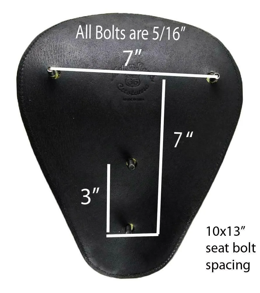 2010-2022 Sportster Spring Seat Pad Conversion Mounting Kit  201 Brown Dist pccs