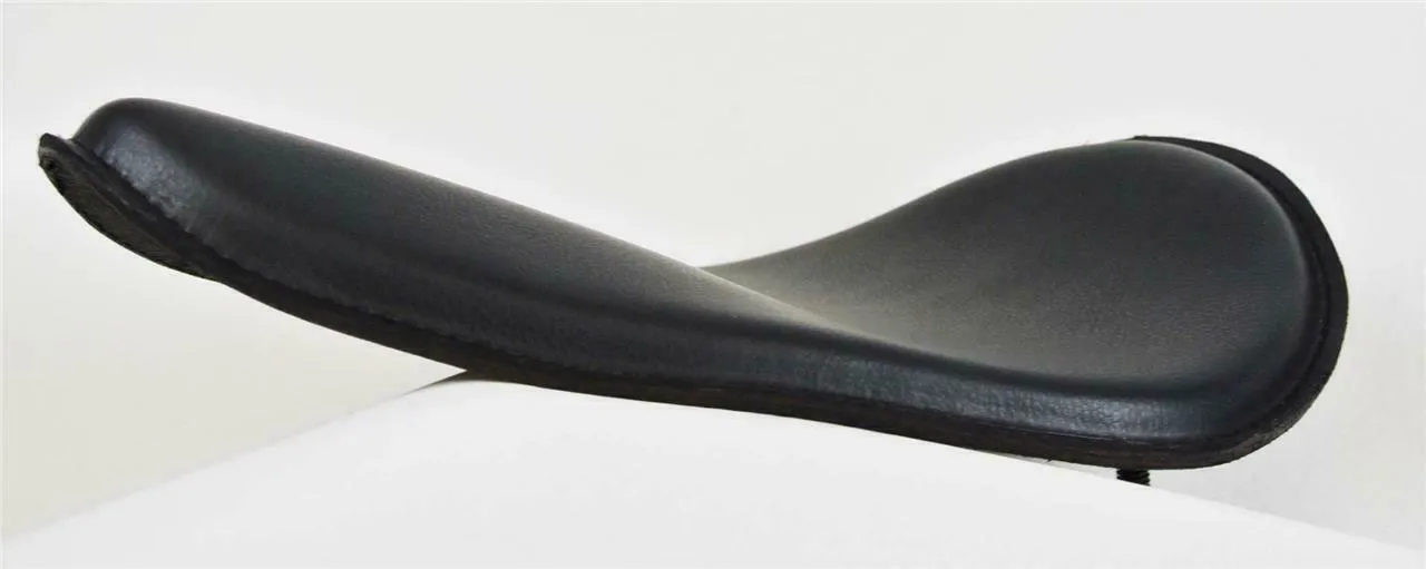 2010-2022 Sportster Spring Solo Seat Mounting Kit 10x13" Black Leather USA pccs