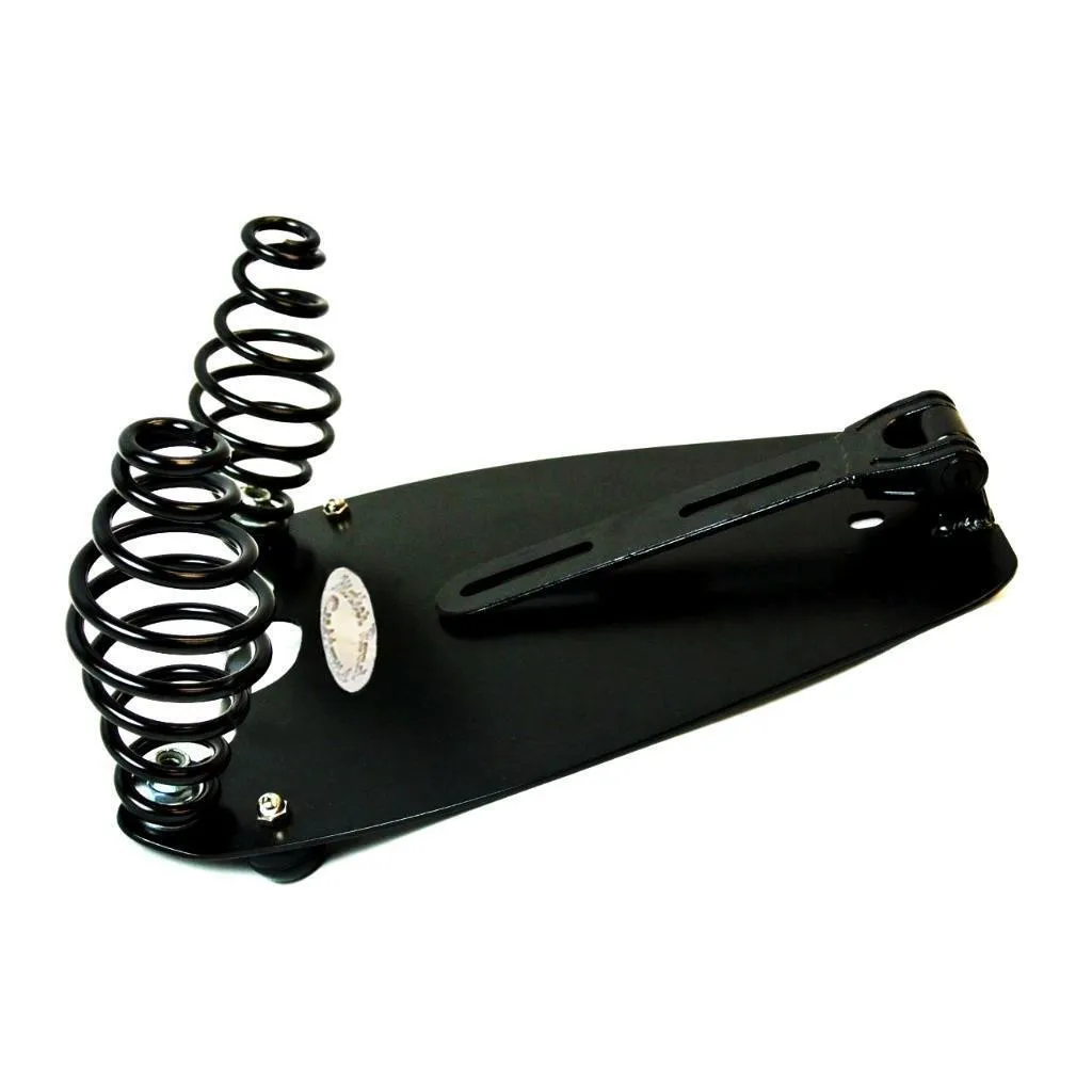 2015-2024 Indian Scout & Bobber Seat Spring Kit Black Diamond Red Stitched 15x14