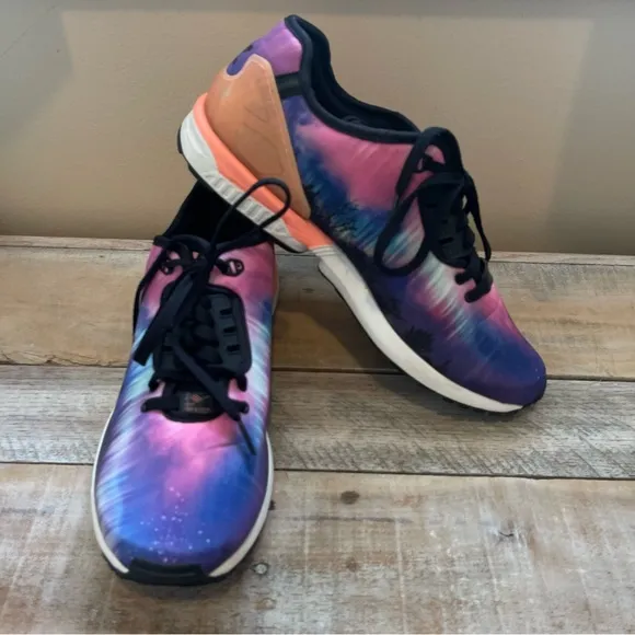 ADIDAS ZX FLUX DECON NORTHERN LIGHTS SNEAKERS