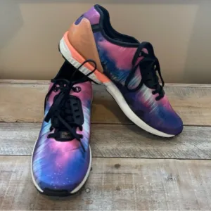 ADIDAS ZX FLUX DECON NORTHERN LIGHTS SNEAKERS