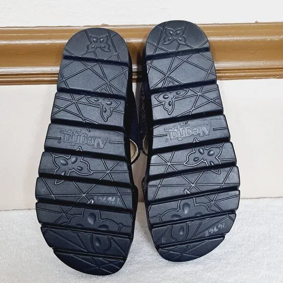Alegria Adjustable Two Band Sandals Mandie Leafer EU 38  US 8/8.5 NWOB