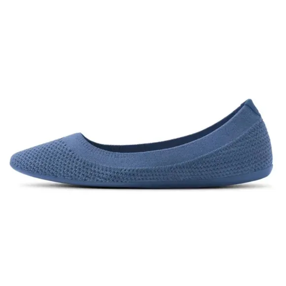 Allbirds Blue Tree Breezers Flats Navy Blue Size 9