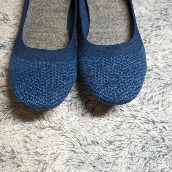 Allbirds Blue Tree Breezers Flats Navy Blue Size 9