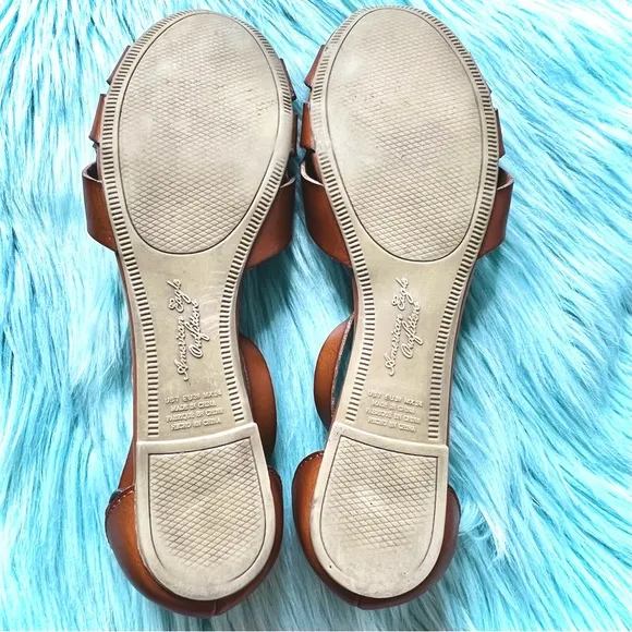 AMERICAN EAGLE OUTFITTERS LEATHER Strappy Sandals Women’s 7