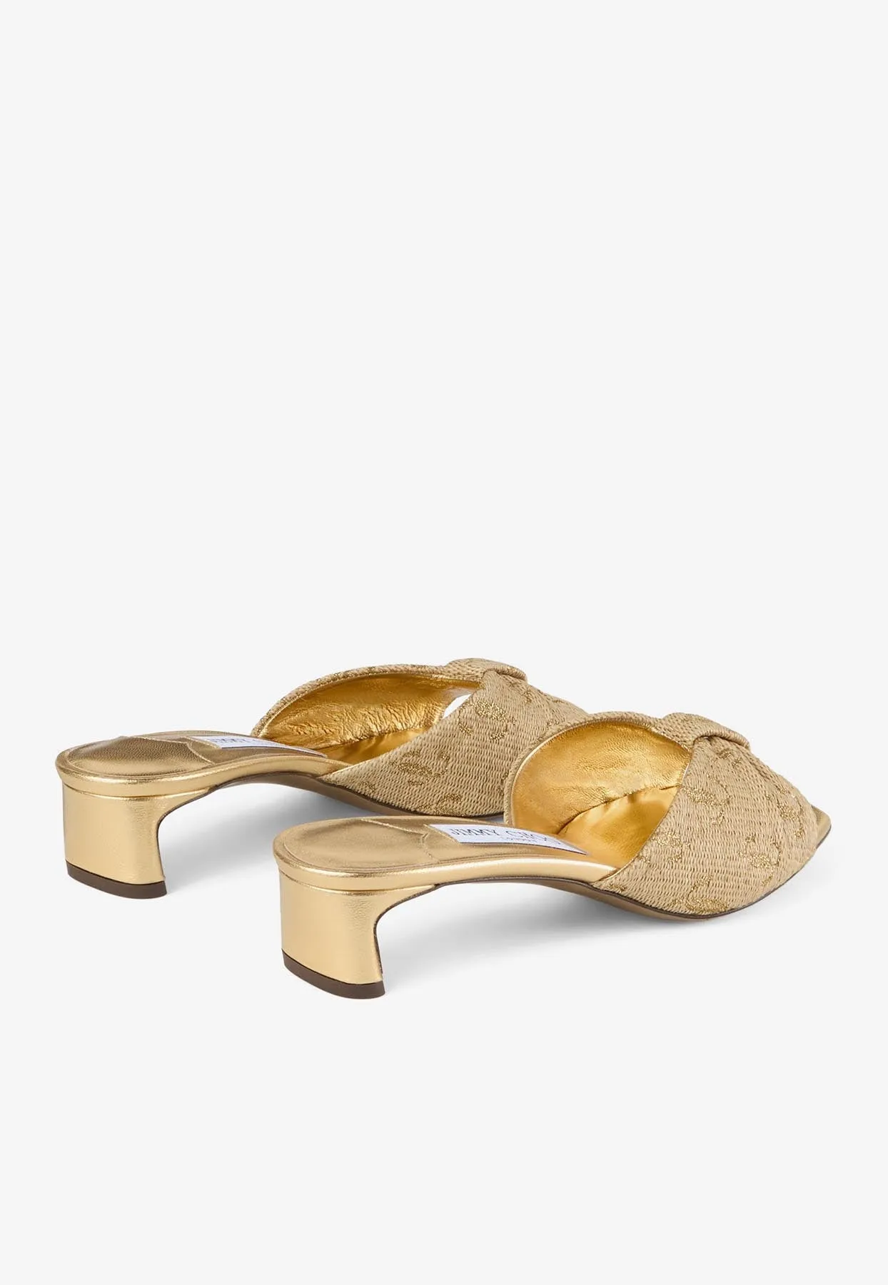 Annika 35 Logo-Embellished Mules