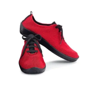 Arcopedico Red Knit Sneakers