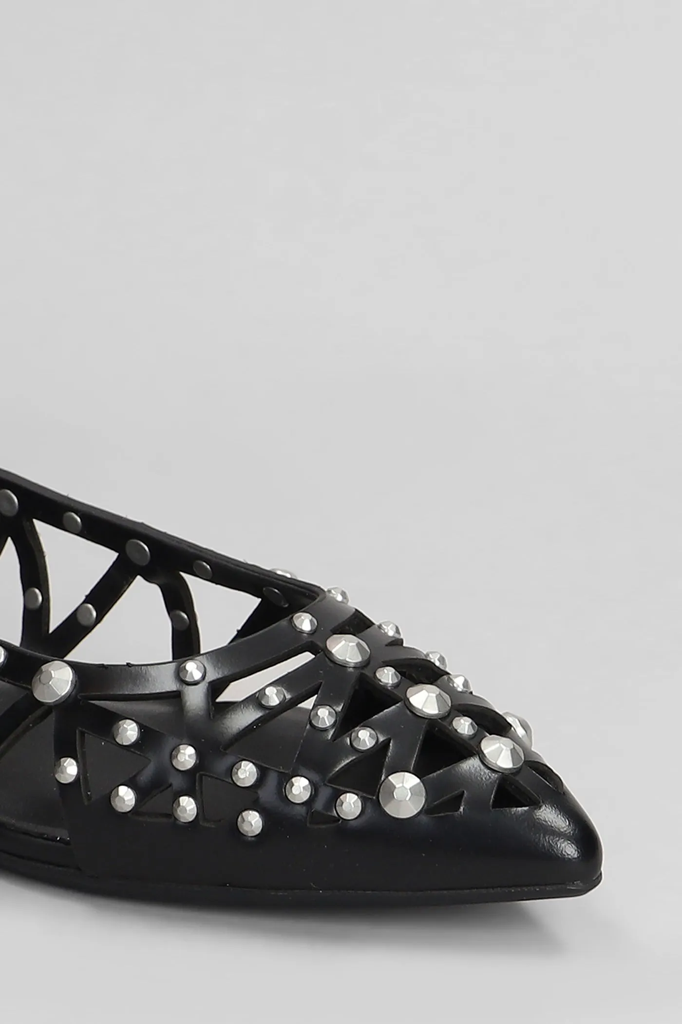 Bazaar Bis Ballet flats in black leather