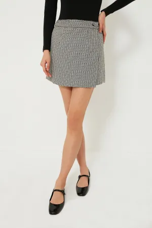 Black Tweed Luz Skirt