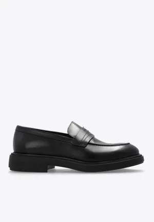 Caligola Leather Penny Loafers