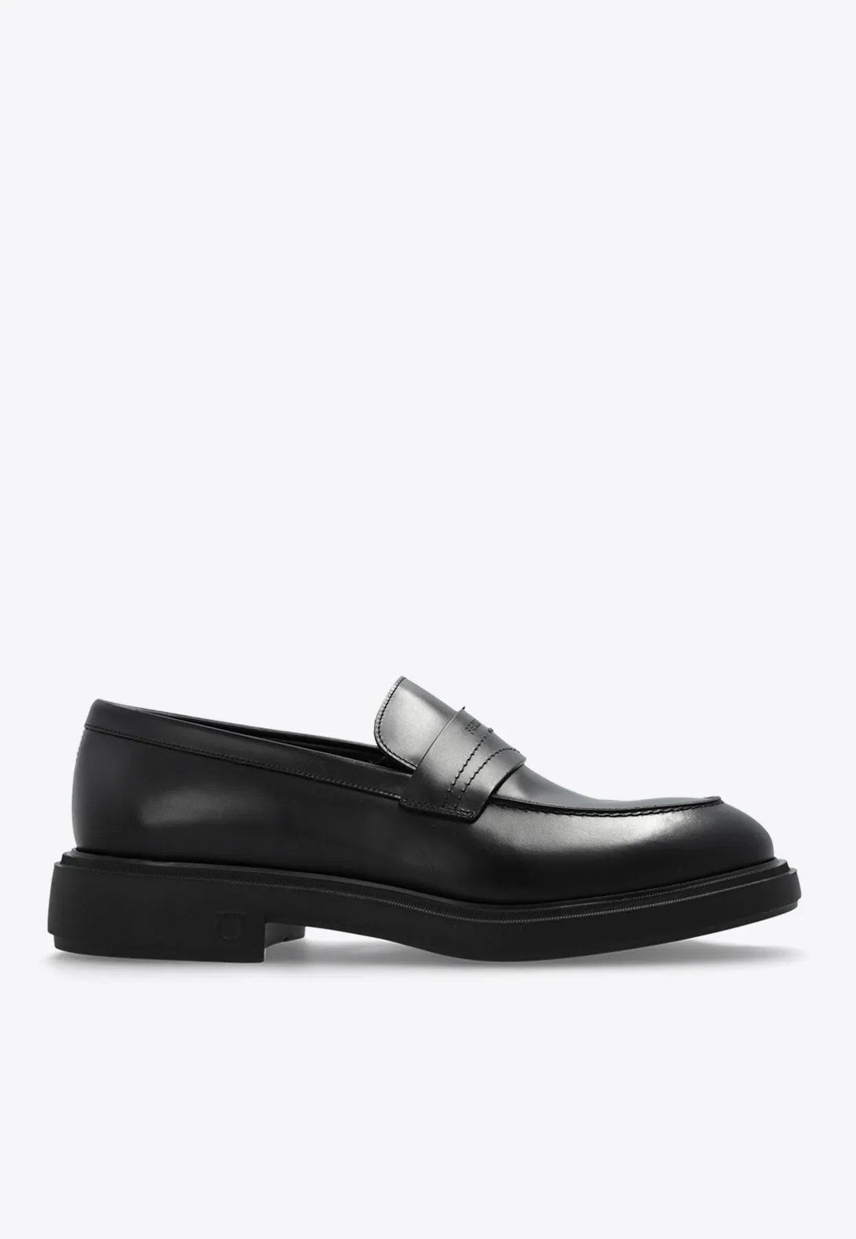 Caligola Leather Penny Loafers