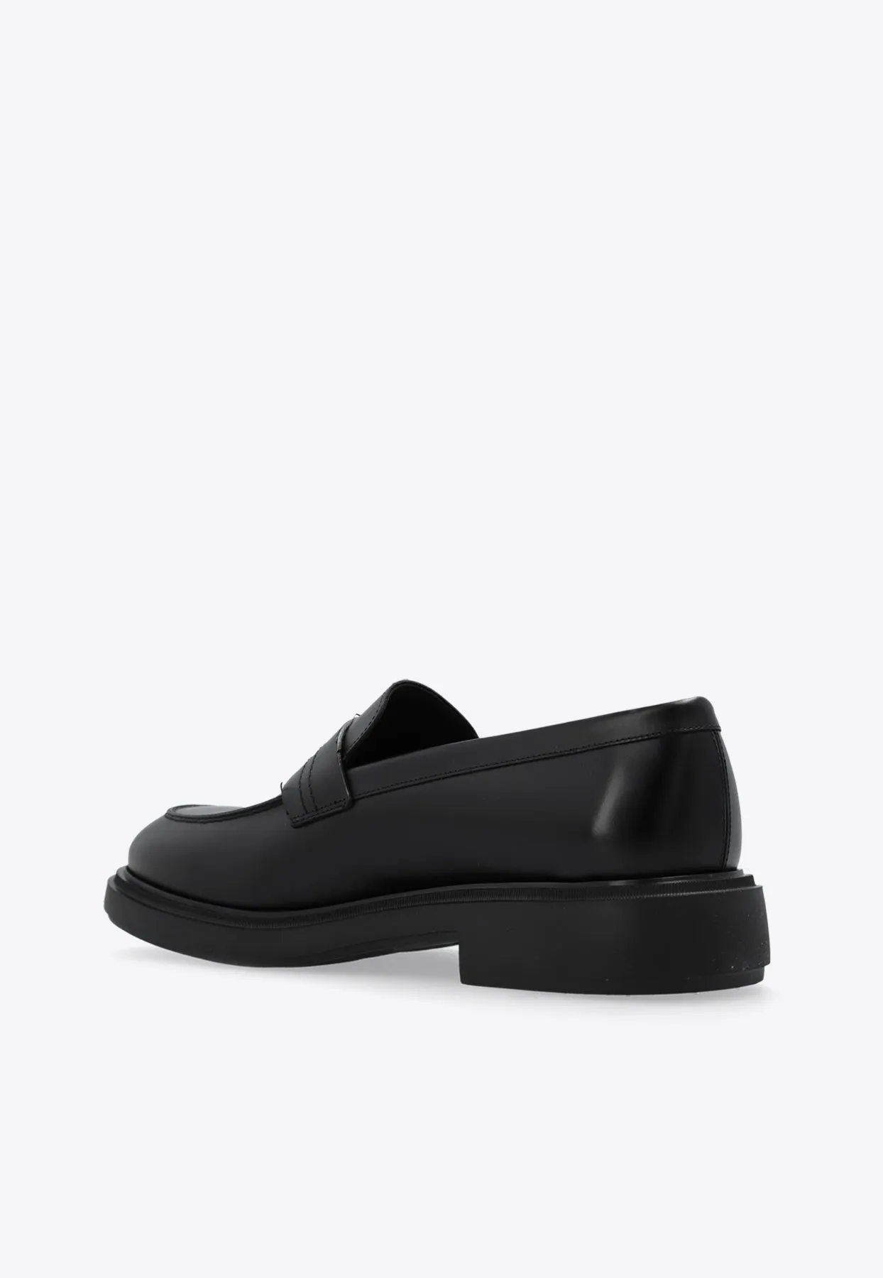 Caligola Leather Penny Loafers