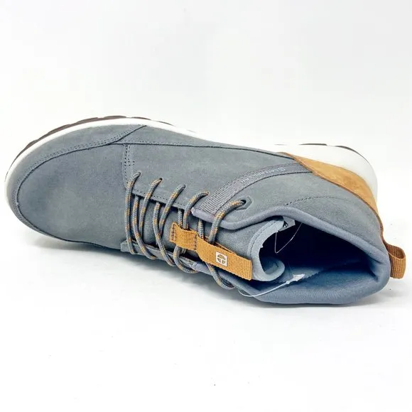 Caterpillar CAT Quest Mid Medium Charcoal Gray Mens Suede Sneakers P724069