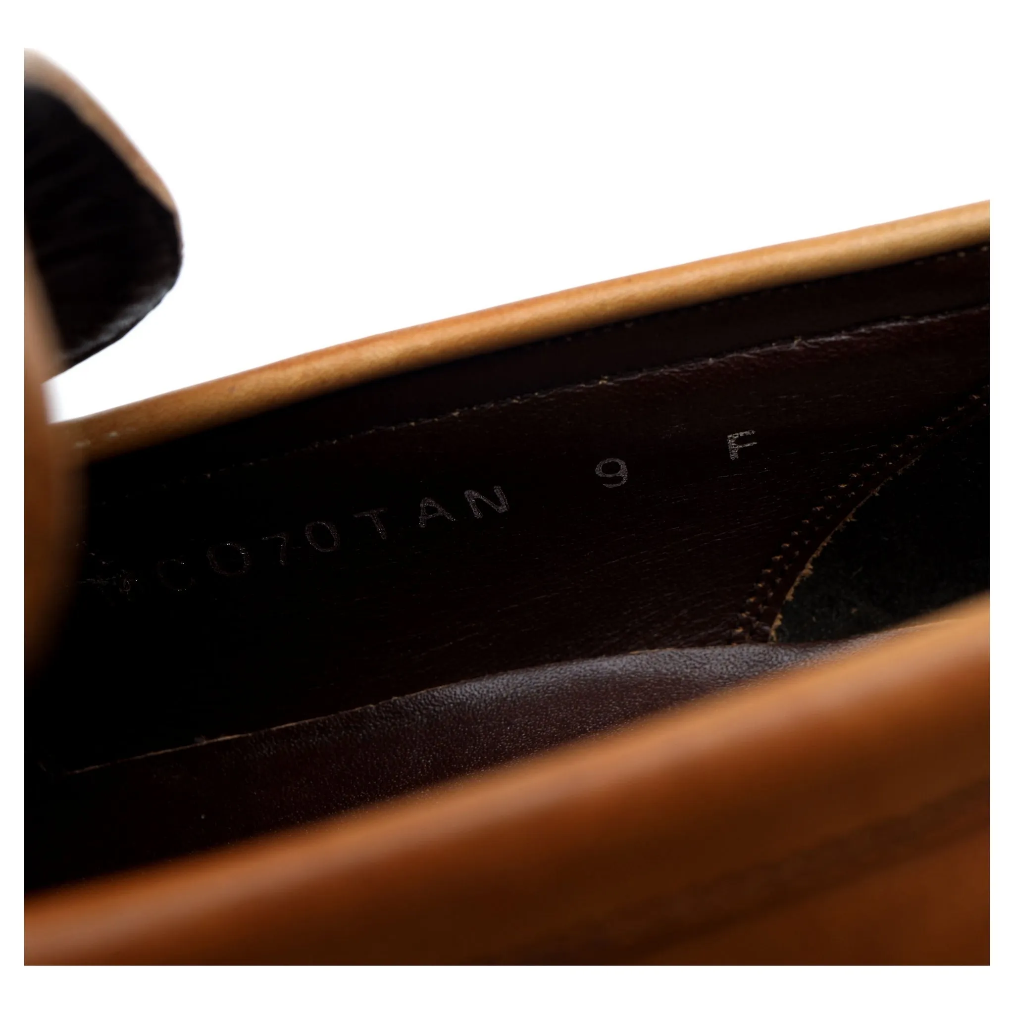 Charles Tyrwhitt Tan Brown Leather Loafers UK 9 F