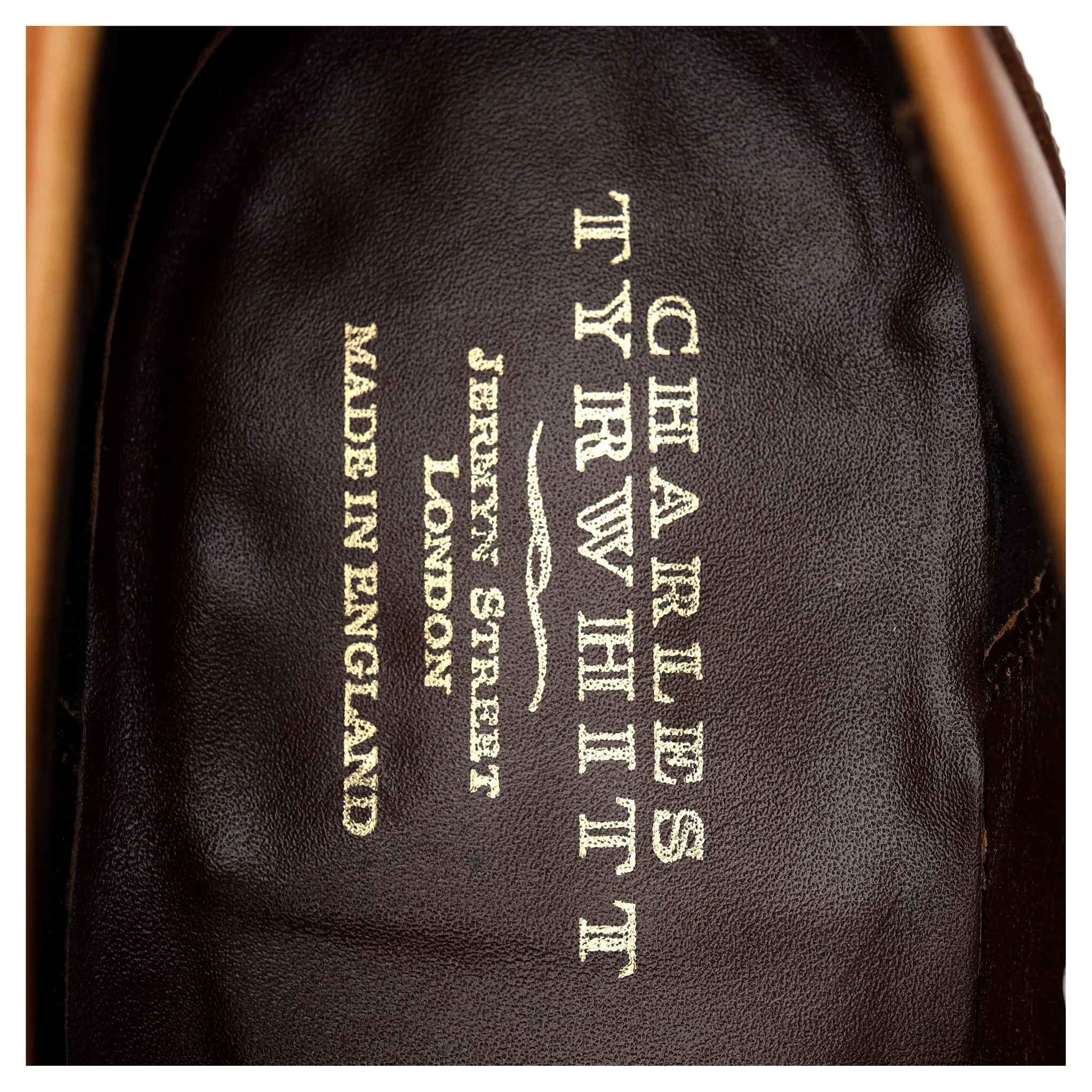 Charles Tyrwhitt Tan Brown Leather Loafers UK 9 F