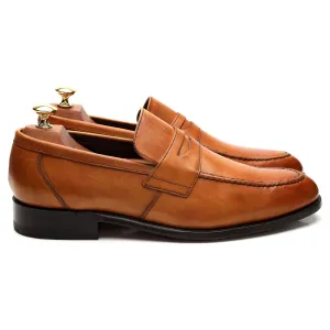 Charles Tyrwhitt Tan Brown Leather Loafers UK 9 F