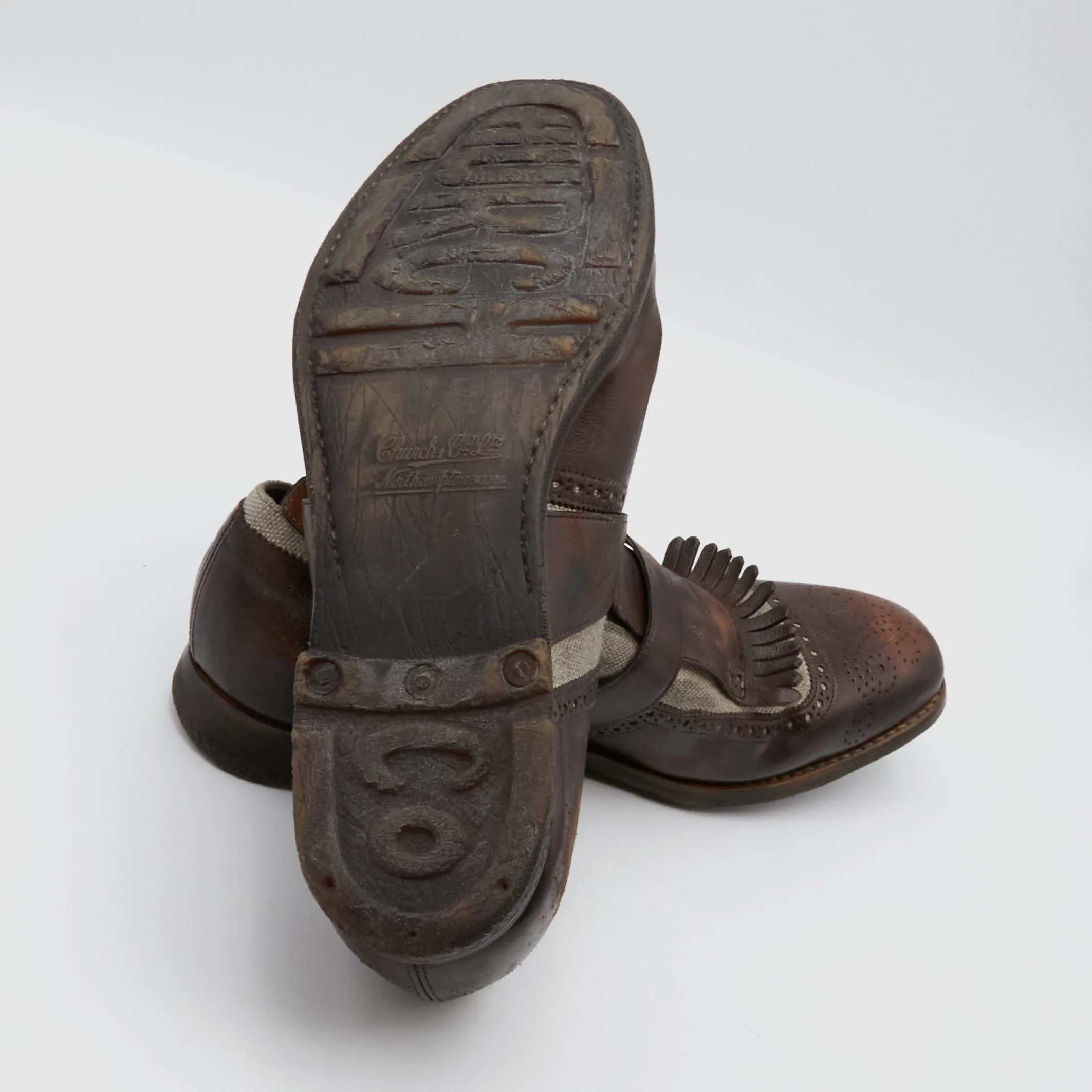 Church's Shanghai Canvas Sand Shoe