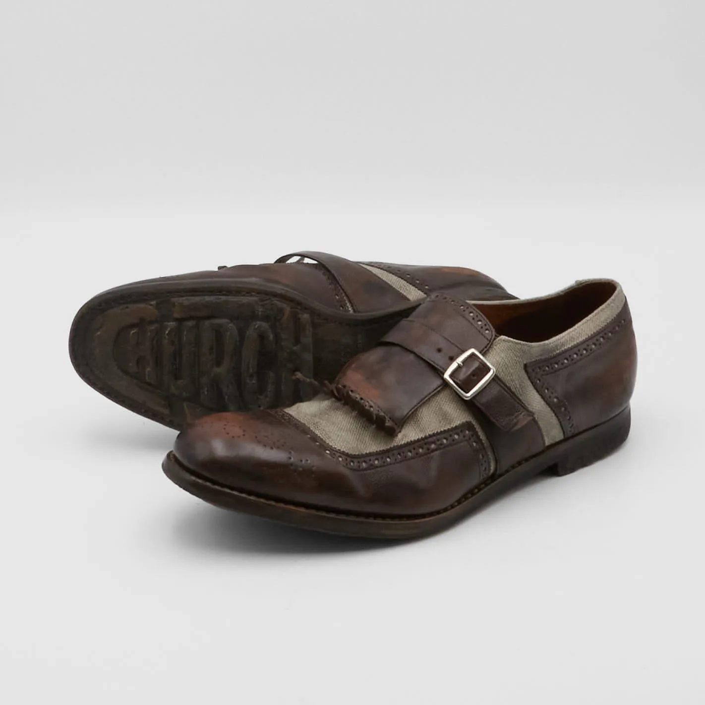 Church's Shanghai Canvas Sand Shoe