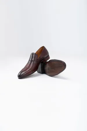 Classic Coffee Leather Loafers