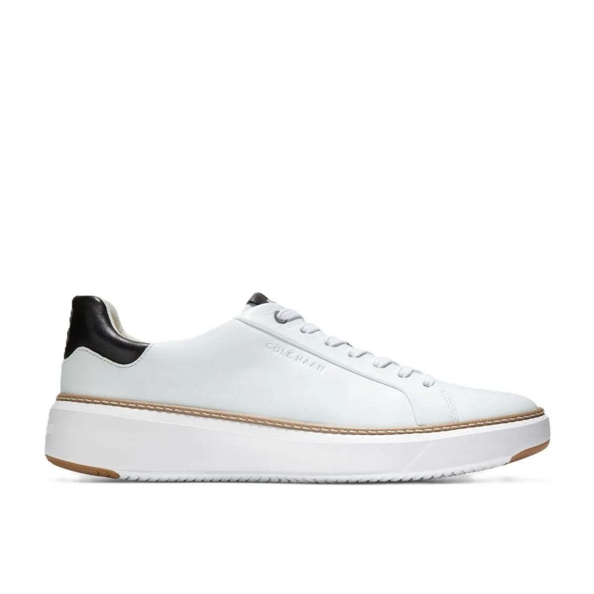 Cole Haan Men's Grandpro Topspin Optic White / Black Sneakers Shoes