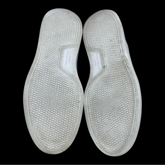 Cole Haan Men's Sz 10 White Grand Pro Rally Laser Cut EVA Soft Leather Sneakers