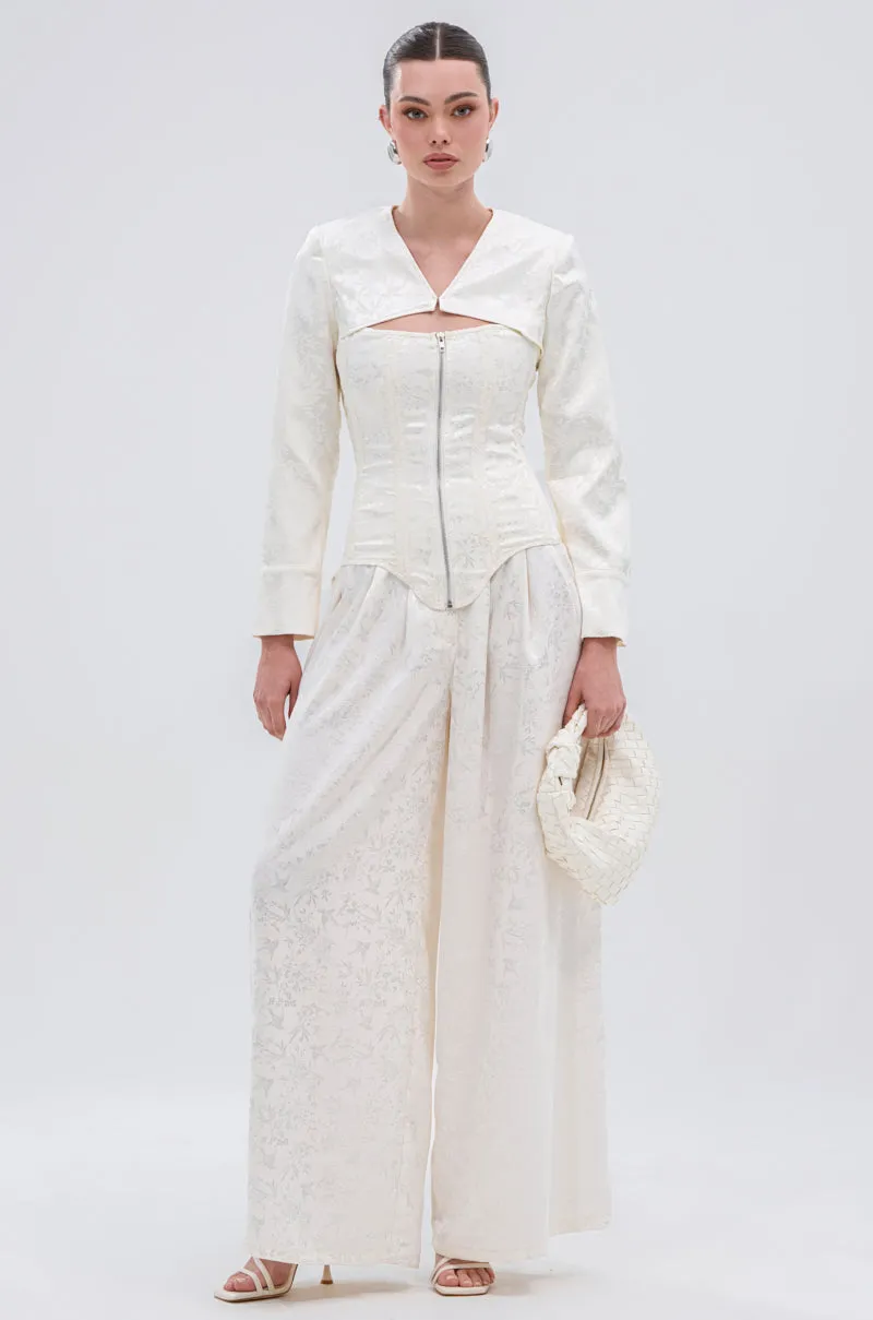 DAISY DOVE JACQUARD TROUSER