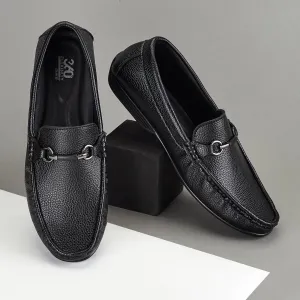 Duke Men Textured 360 Flexible Loafers (FWOL4025)