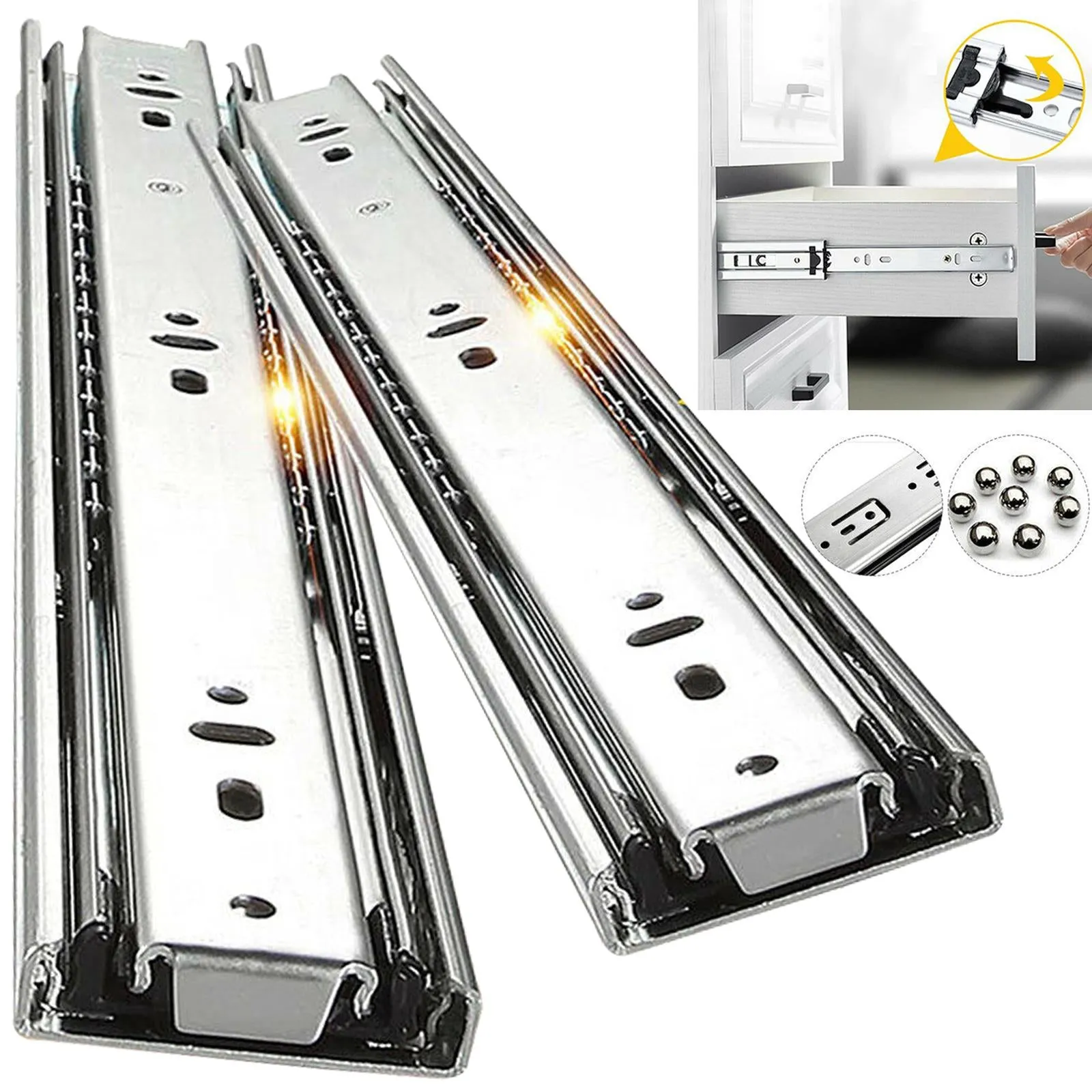 Extension Ball Bearing Drawer Runners