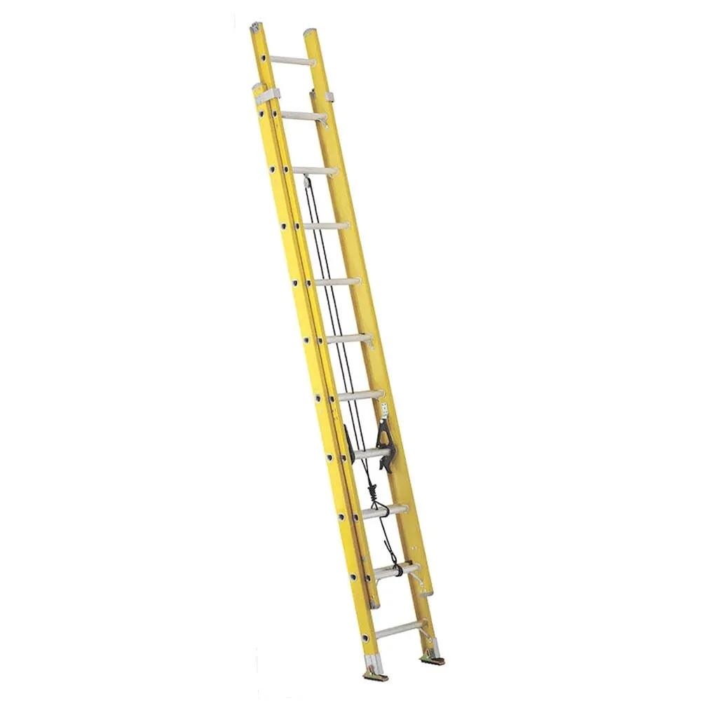 Extension Ladder- Fibreglass - 20' - Industrial Heavy Duty - 1 Each