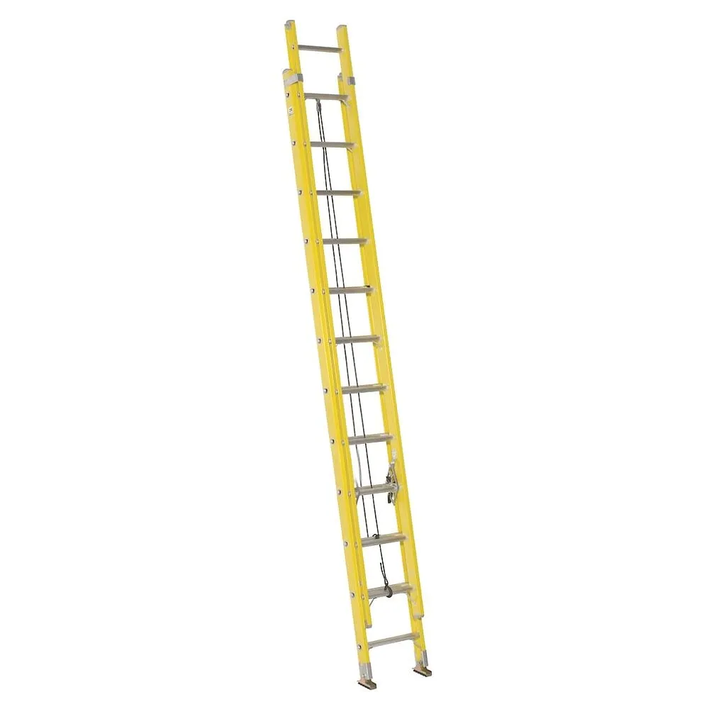 Extension Ladder- Fibreglass - 24' - Industrial Heavy Duty - 1 Each