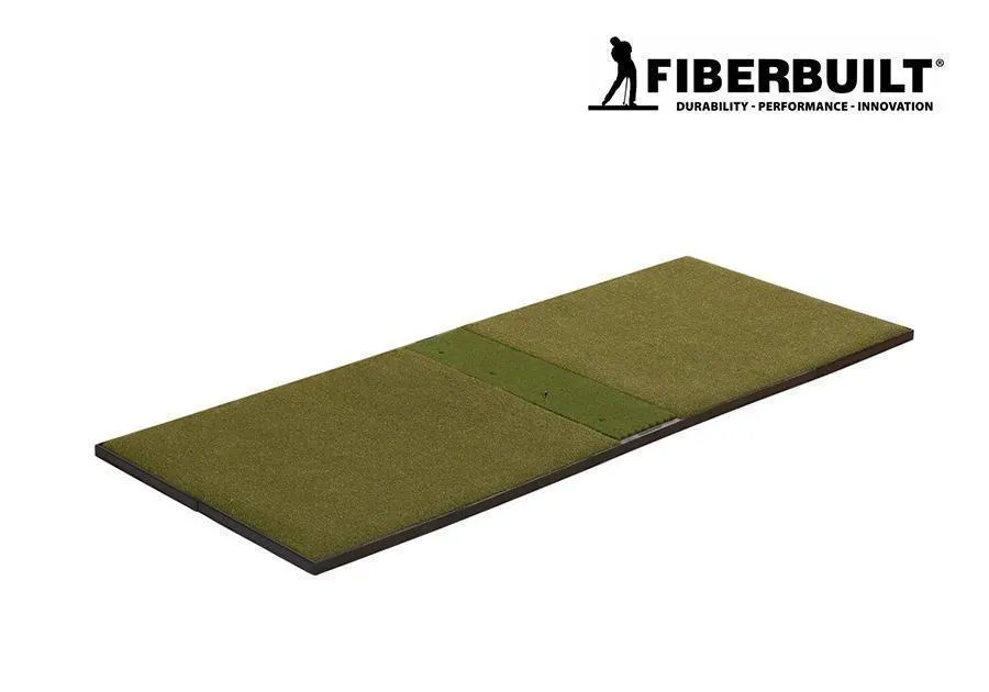 Fiberbuilt 9'x4' Grass Series Center-Hitting Studio Golf Mat