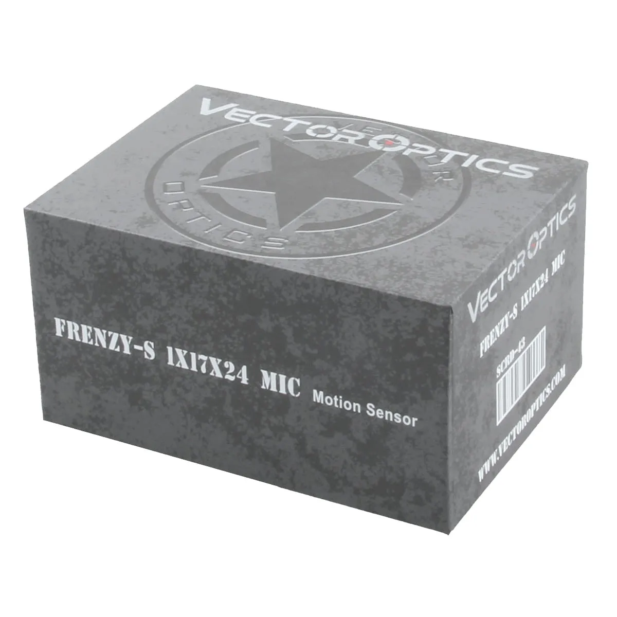 FRENZY 1x17x24 MIC Red Dot Sight - Black
