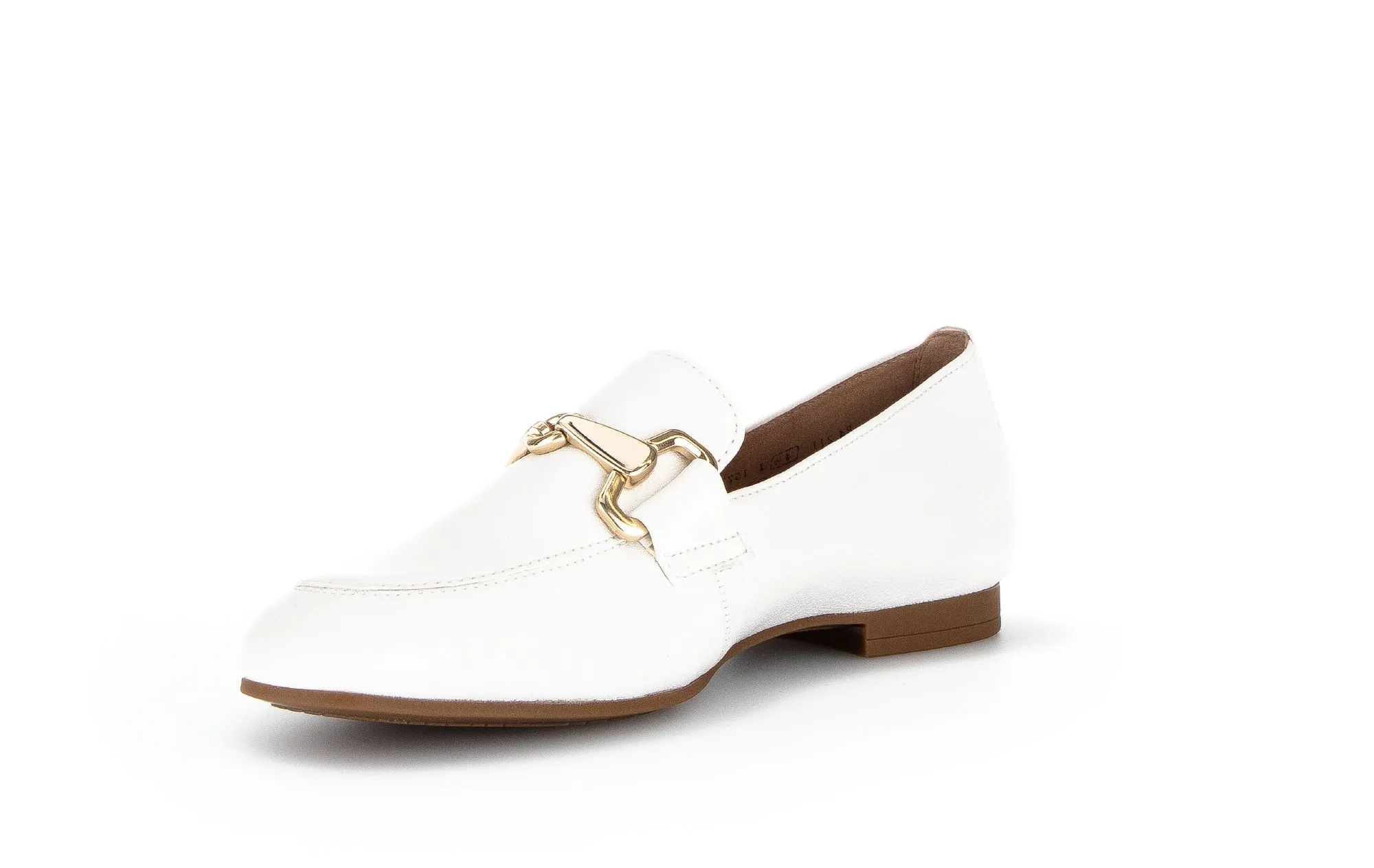 GABOR - 84.211.20 FLAT SLIP-ON SHOE - OFF WHITE
