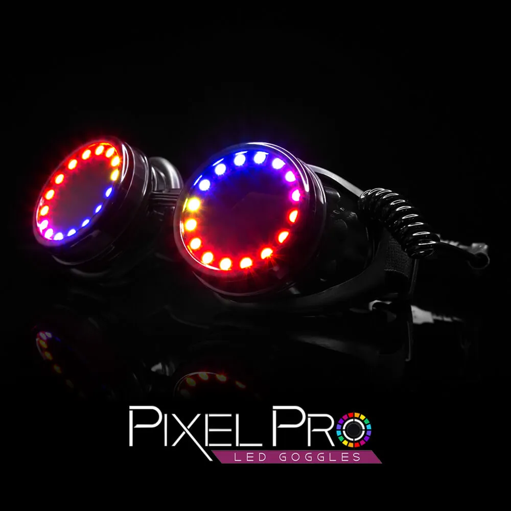 GloFX Pixel Pro LED Goggles