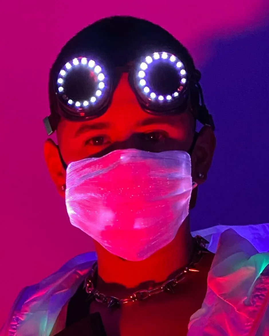 GloFX Pixel Pro LED Goggles