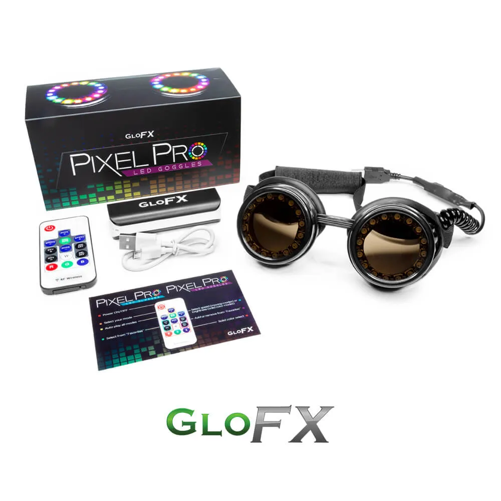 GloFX Pixel Pro LED Goggles