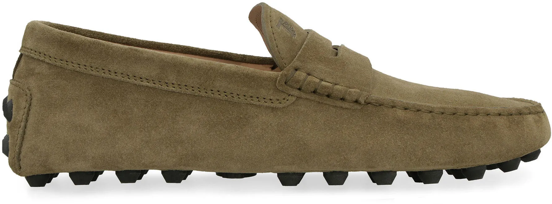 Gommino suede loafers