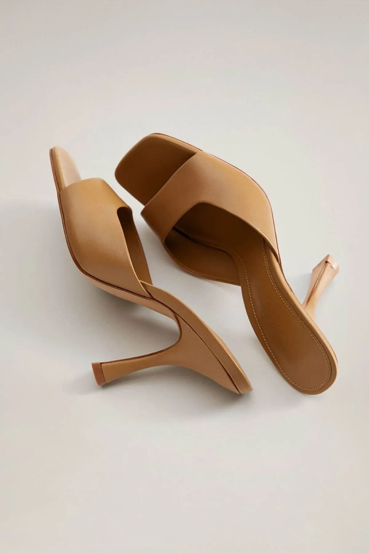Heel Leather Mules