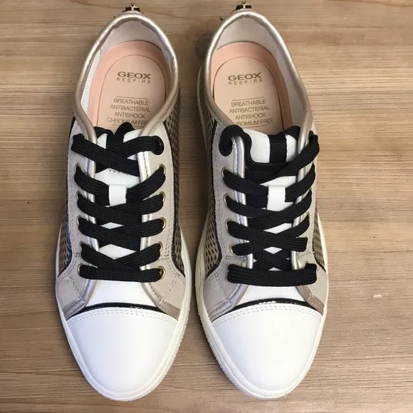🔥Host Pick🔥 Geox Girls Kids Sneakers Jr Creamy