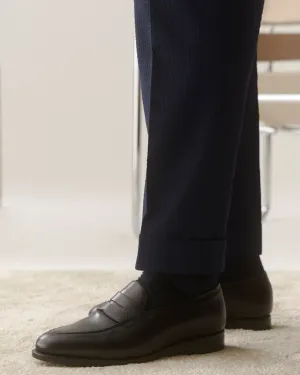 Ito Penny Loafer - Black Calf