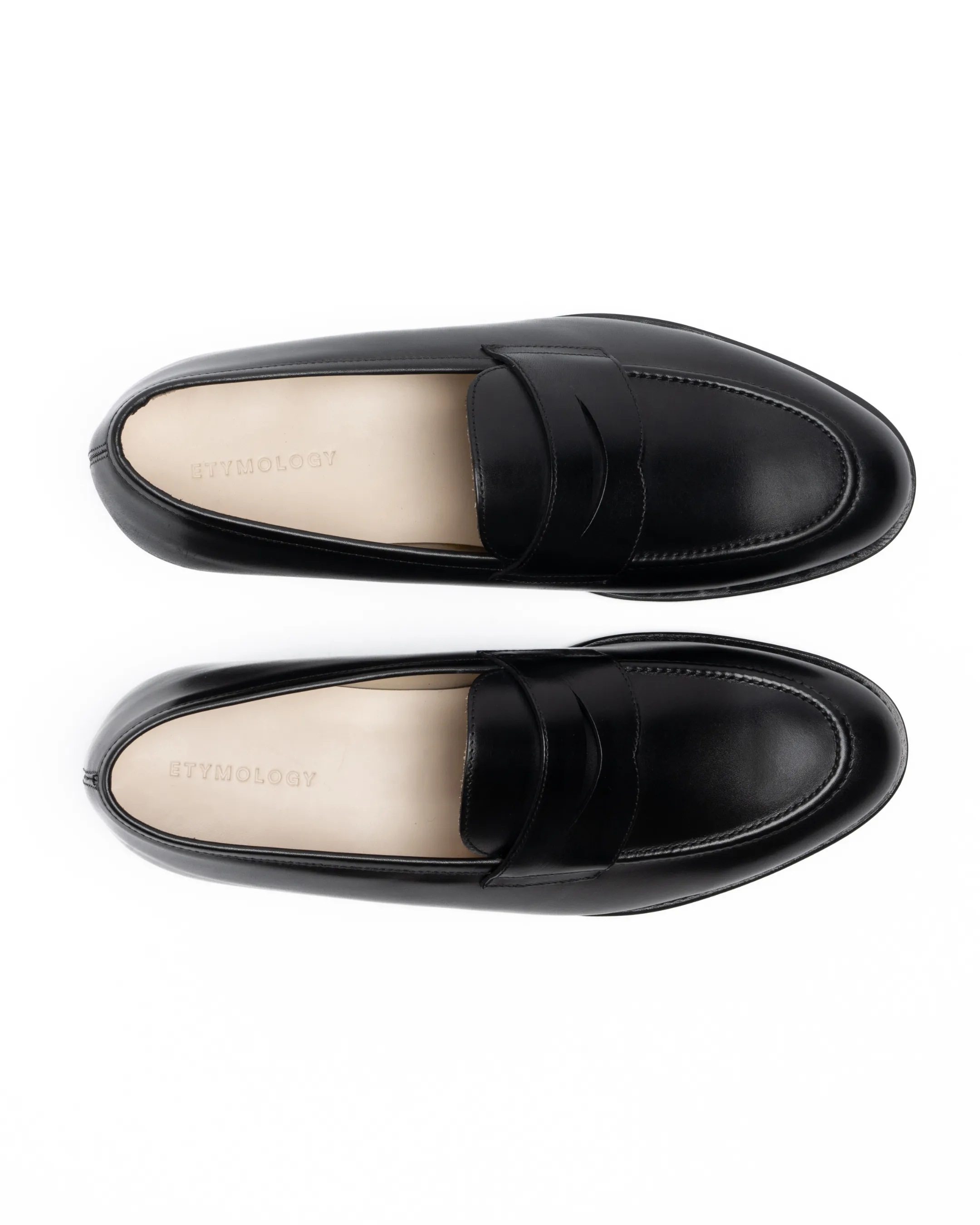 Ito Penny Loafer - Black Calf