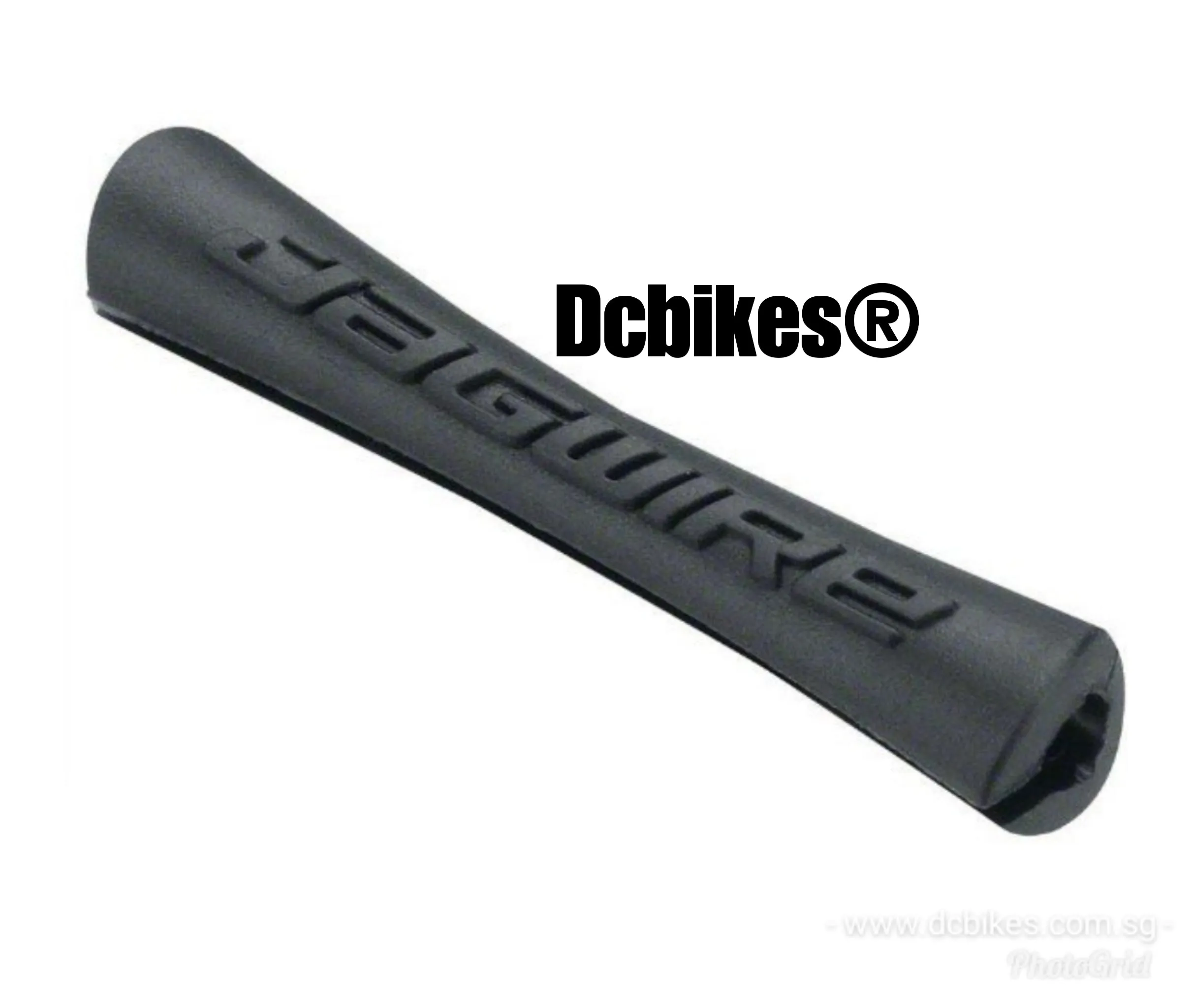 Jagwire Cable Housing Black Rubber Frame Protector (2 pieces)