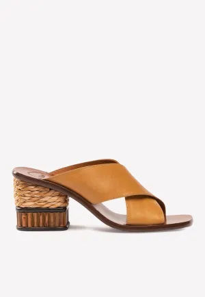 Laia 70 Block Heel Mules