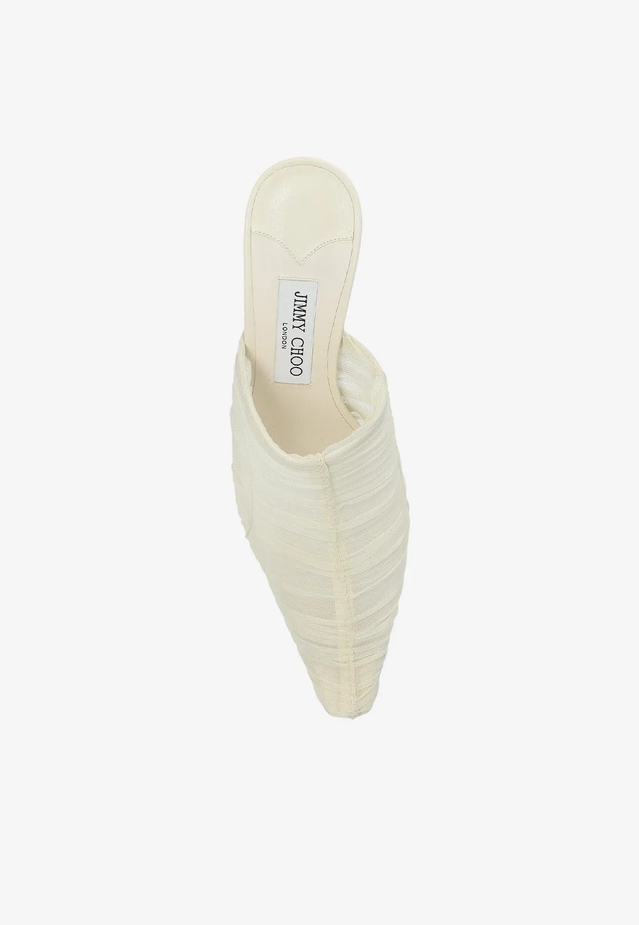 Lotta 65 Ruched Tulle Mules