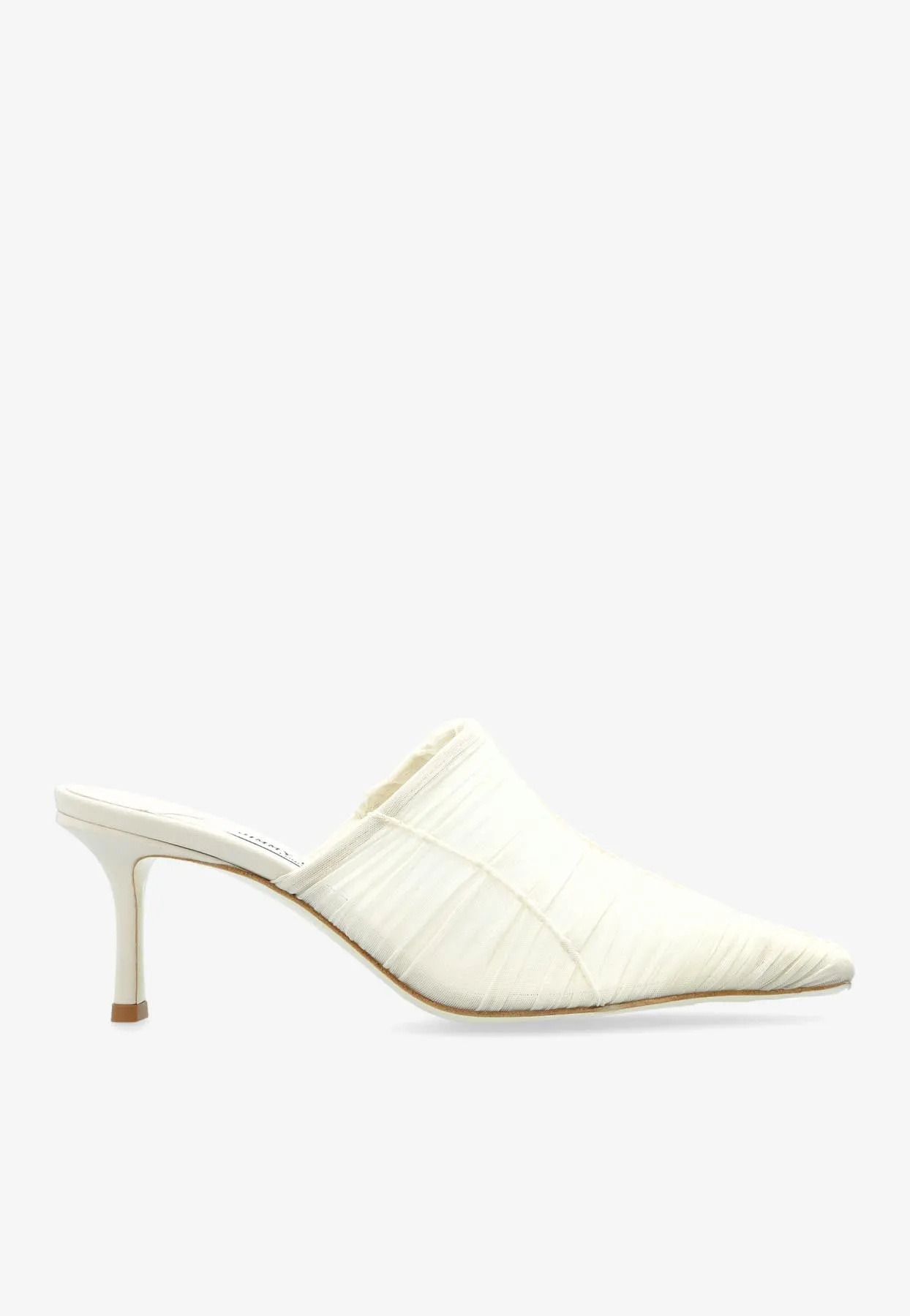 Lotta 65 Ruched Tulle Mules